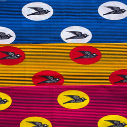 ハギレセット＊3枚組  生地  アフリカ布 アフリカン 小物作り ハンドメイド 手作り 手芸用品 布 a101510 6枚目の画像