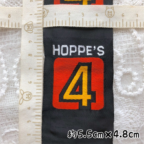 【刺繍タグ★10枚セット★HOPPE'S★88】 2枚目の画像