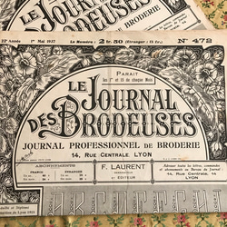 LE JOURNAL DES BRODEUSES 1937年 No.472 1枚目の画像