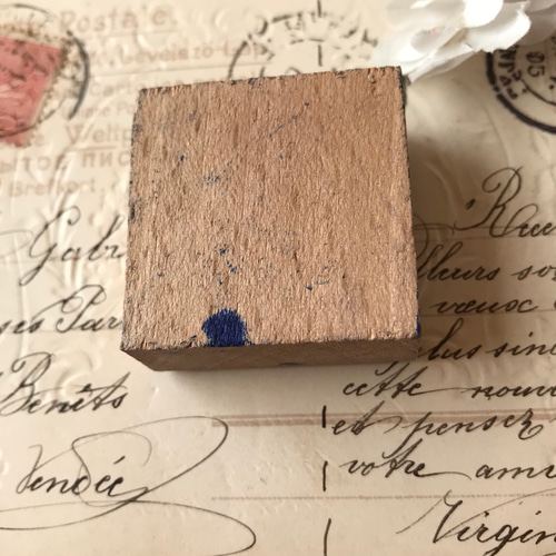 フランスのアンティークスタンプ・フェルナン・ナタン社の雪だるま