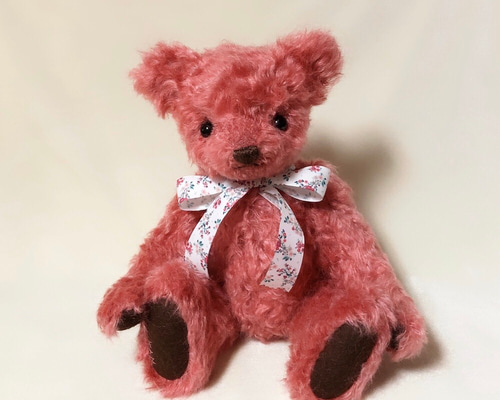 テディベアのルビー ぬいぐるみ P-kan ＊ teddy 通販 8569066｜Creema