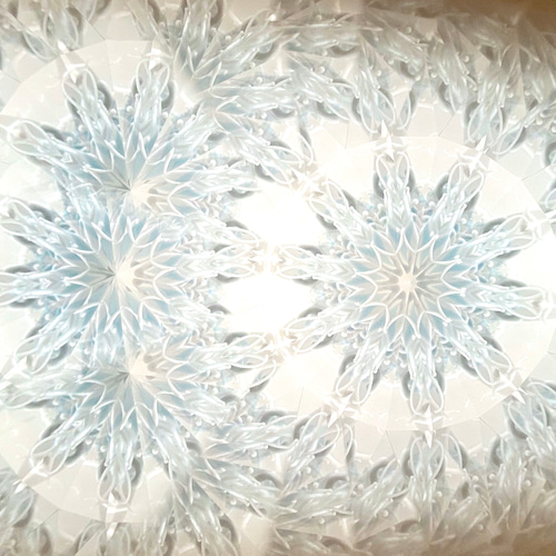 作家作品　万華鏡 水色 作家作品 万華鏡 水色 ガラス