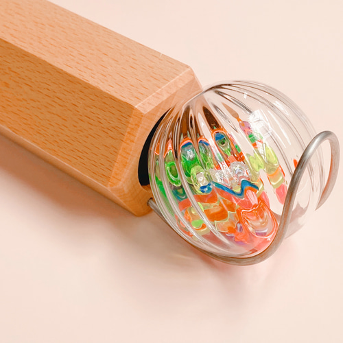 取り替えて楽しめる万華鏡「ガラスマーブル」本体別売り その他