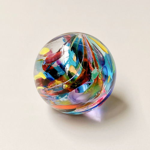 専用出品 ガラス独楽　11個セット　和ガラス　レトロ　マーブル 万華鏡用「ガラスマーブル」(スコープ本体は別売) その他インテリア