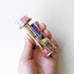手の中の花束/﻿﻿万華鏡 『petit scope』ドライフラワー 花束 3枚目の画像