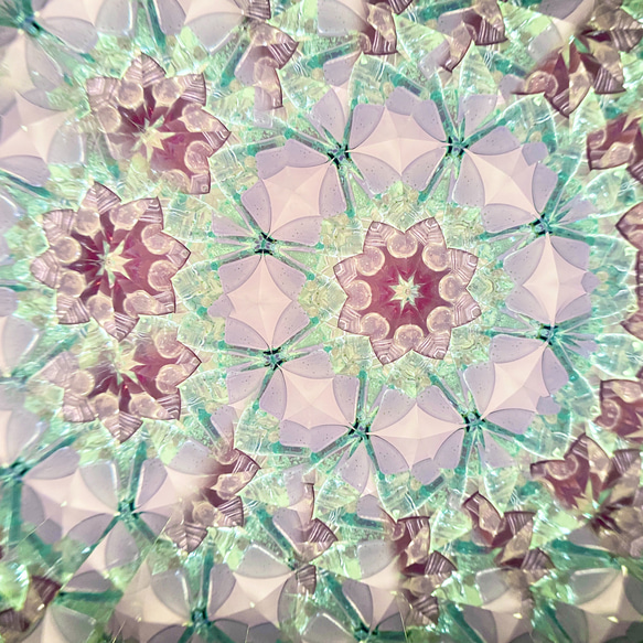 万華鏡 「雨上がりの紫陽花 」/ プリザーブドフラワー 枯れないお花 9枚目の画像