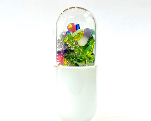 万華鏡☆Flake☆グラスニーク麻衣☆オイル 作家☆カレイドスコープ