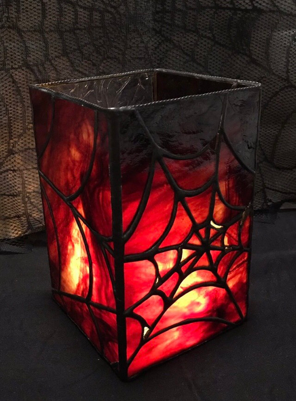 蜘蛛の巣6面ランプ