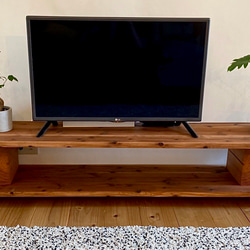 送料無料（地域限定）杉の木　テレビボード（L）TV台 2枚目の画像