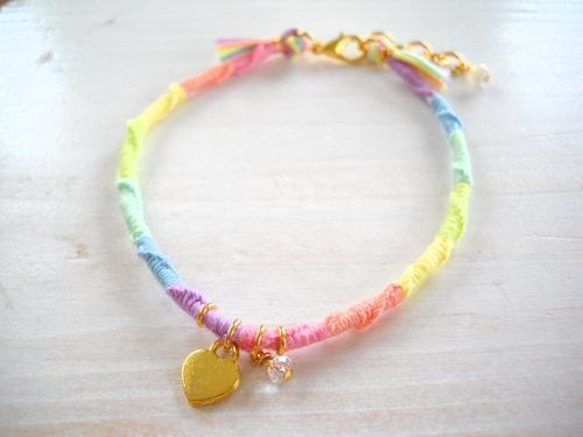 <再販>MICANGA ANKLET Dreamy Heart 2枚目の画像