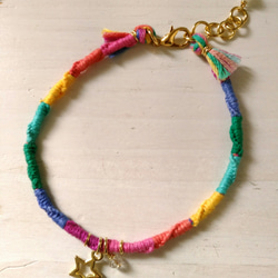 <再販>MICANGA ANKLET Rainbow 2枚目の画像