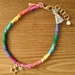 <再販>MICANGA ANKLET Rainbow 3枚目の画像