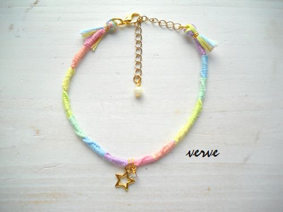 MICANGA ANKLET STAR 2枚目の画像