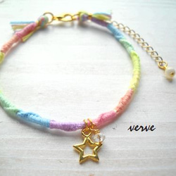 MICANGA ANKLET STAR 3枚目の画像