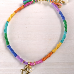 <再販>MICANGA ANKLET Rainbow 1枚目の画像