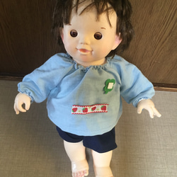 【再販】ぽぽちゃん 幼稚園スモック 1枚目の画像