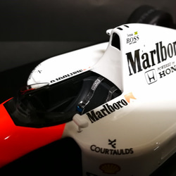 Mclaren HONDA MP4/6日本GP仕様　マクラーレンホンダ　レーシングカー　プラモデル 5枚目の画像