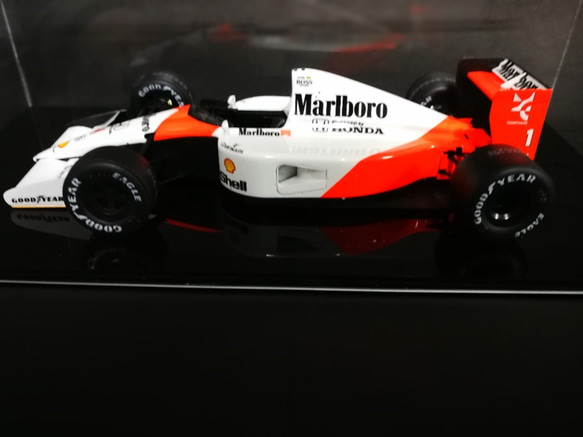 Mclaren HONDA MP4/6日本GP仕様　マクラーレンホンダ　レーシングカー　プラモデル 7枚目の画像