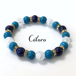 アフガニスタン産パステルハックマナイトブレス ブレスレット Himal