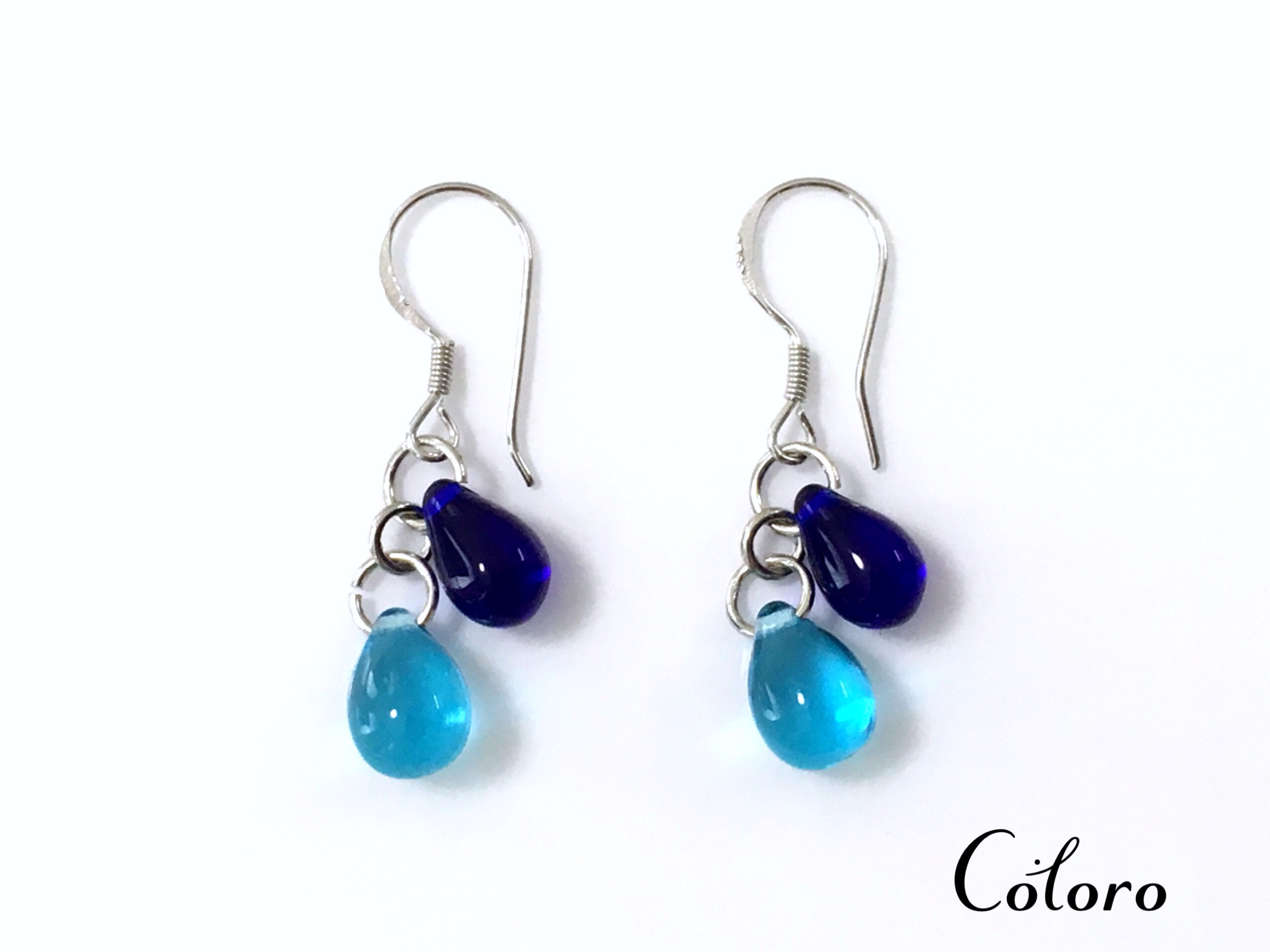 795】ハンドメイド ピアス イヤリング パール ガラス チェコビーズ