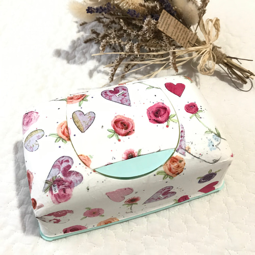 シルコットウェットティッシュケース✿ハンドメイド✿デコパージュ  