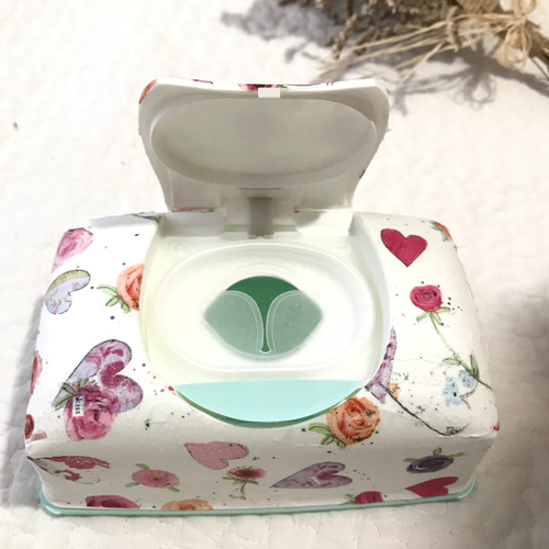 シルコットウェットティッシュケース✿ハンドメイド✿デコパージュ