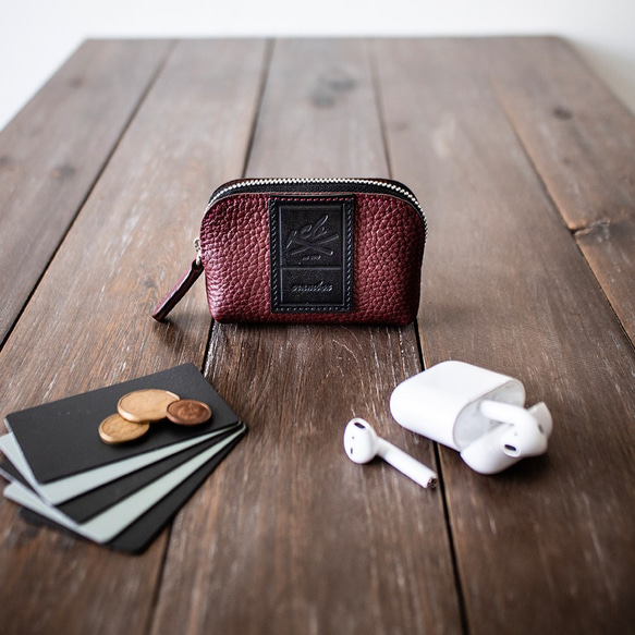 S size】Leather Pouch Excela Zip エクセラファスナー使用