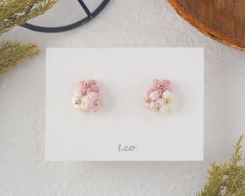 大人の小花のピアス/イヤリング[MB-002] ピアス（その他） I.co