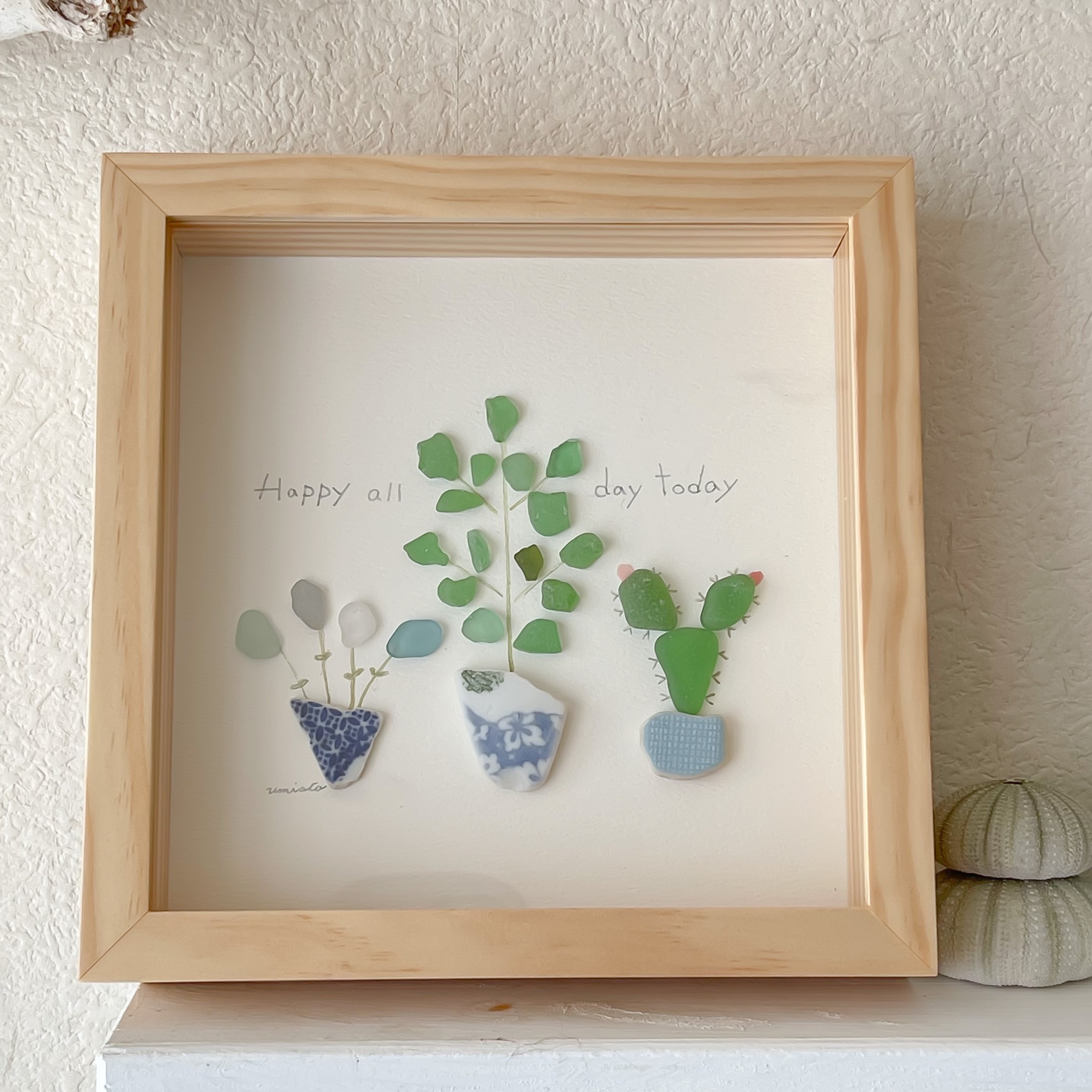 シーグラスアート（Miria様オーダーご確認用ページです☆） シーグラスアート（Miria様オーダーご確認用ページです☆）