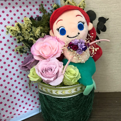 *:.ღ 日本不凋花藝 ღ.:* 迪士尼系列~小美人 ღ.:*【歡迎專屬訂製】 第4張的照片