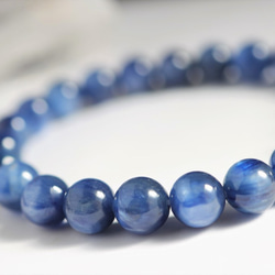 ☆プレミアムブレス☆…☆藍晶石☆カイヤナイト：8ミリ☆…☆天然石