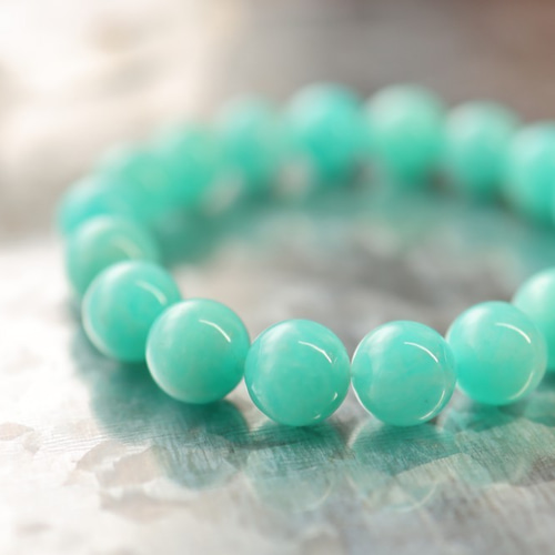 ☆希望の石：ホープストーン☆…☆アマゾナイト：10.5ミリ☆…☆天然石