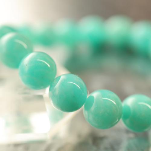 ☆希望の石：ホープストーン☆…☆アマゾナイト：10.5ミリ☆…☆天然石