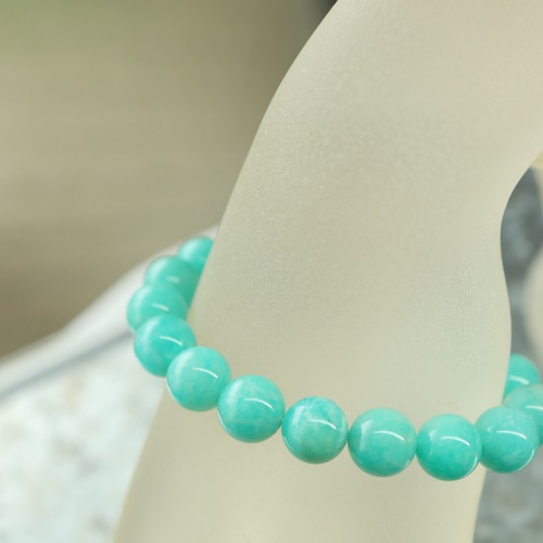 ☆希望の石：ホープストーン☆…☆アマゾナイト：10.5ミリ☆…☆天然石