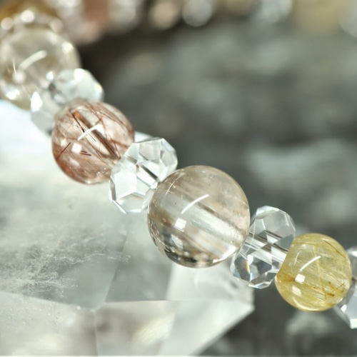 ☆繊細な美しいルチルを愛する人の為に☆ミックスルチルクォーツ：9.8