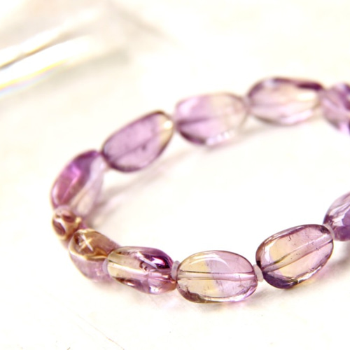 ☆宝石品質☆…☆陰陽の石：アメトリン（タンブルカット）☆…☆天然石  