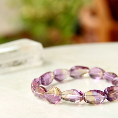 ☆宝石品質☆…☆陰陽の石：アメトリン（タンブルカット）☆…☆天然石  