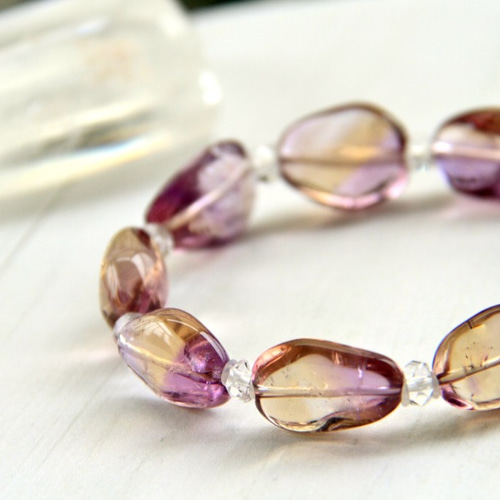 ☆思いがけない素敵な出会いを☆…☆アメトリン：タンブルカット  