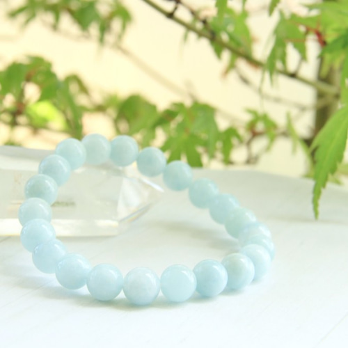 究極品質 海の精霊の宝物 幻のエンジェルローズアクアマリン 14㎜大