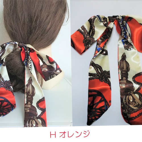 再入荷・新柄6/23！エレガントで大人可愛い 彩スカーフ ロング