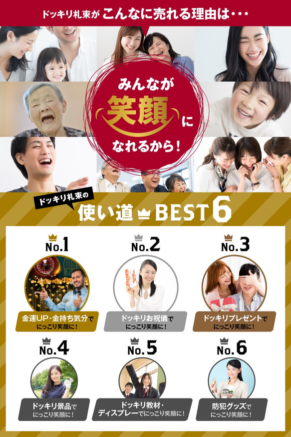 100万円札束 10束 ダミー  金運アップ レプリカ  お金 金 風水 開運 お守り 競馬 パチンコ ゴールド 一万円 5枚目の画像