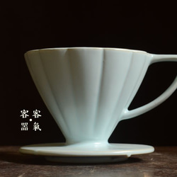 しらあい-菊の形(コーヒー ドリッパー) 2枚目の画像