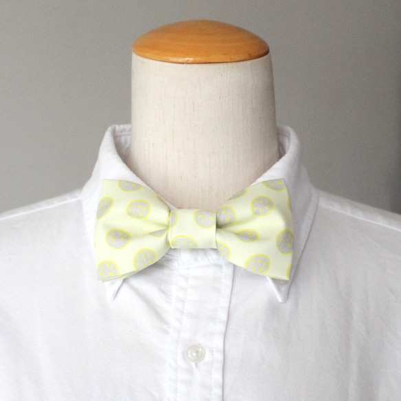 KARASHIRENKON WHITE 蝶ネクタイ 1枚目の画像