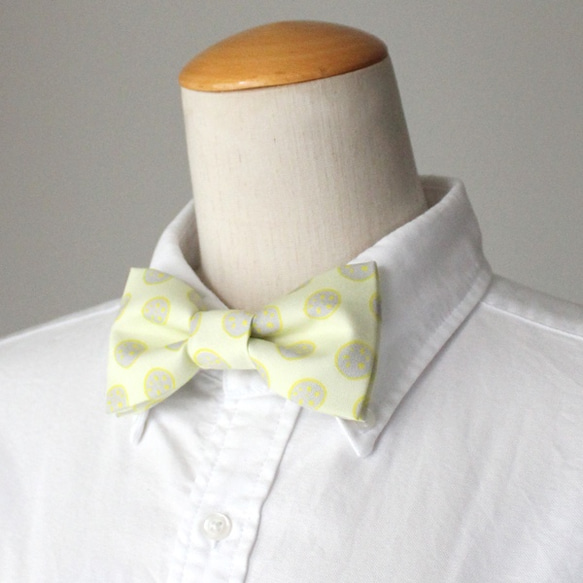 KARASHIRENKON WHITE 蝶ネクタイ 2枚目の画像