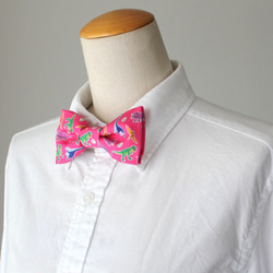 DINOSAUR PINK 蝶ネクタイ 2枚目の画像