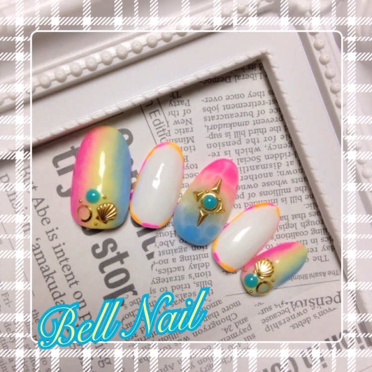 トロピカルネイルサロン ネイルチップ トロピカルリゾートネイル ネイルチップ（つけ爪） bell_nail 通販