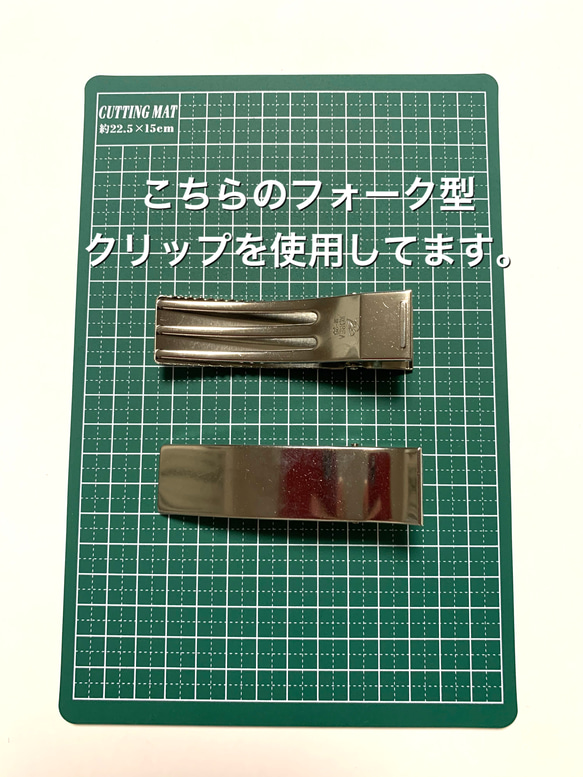 【再販×3】Creema限定　フラワーヘアクリップ 3枚目の画像