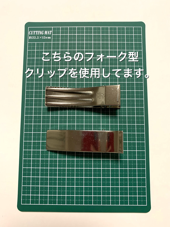 【再販×1】Creema限定　フラワーヘアクリップ 4枚目の画像