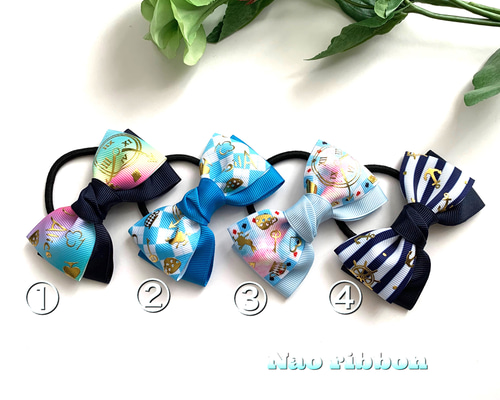 確認　たらりんヘアリボン ヘアゴム　ロングリボン　1214　みつあみ　アリス 確認 たらりんヘアリボン ヘアゴム ロングリボン 1214 みつあみ