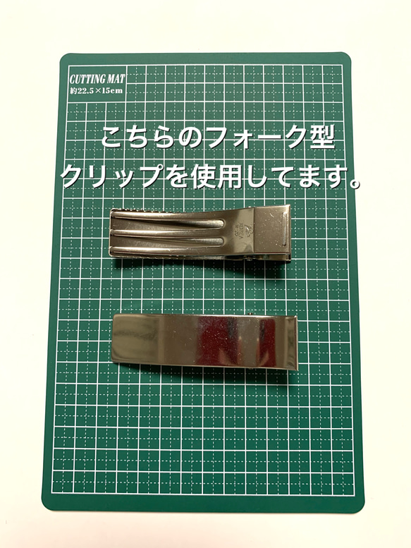 【再販×3】Creema限定　フラワーヘアクリップ 3枚目の画像